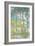 The Poplars; Les Peupliers, 1891-Claude Monet-Framed Giclee Print