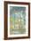 The Poplars; Les Peupliers, 1891-Claude Monet-Framed Giclee Print