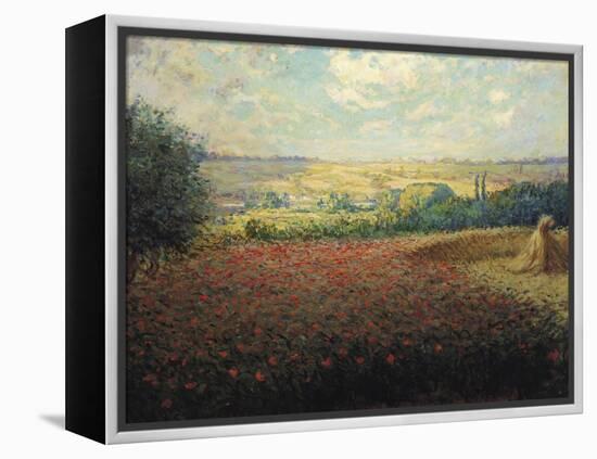 The Poppies-Leon Giran-max-Framed Premier Image Canvas