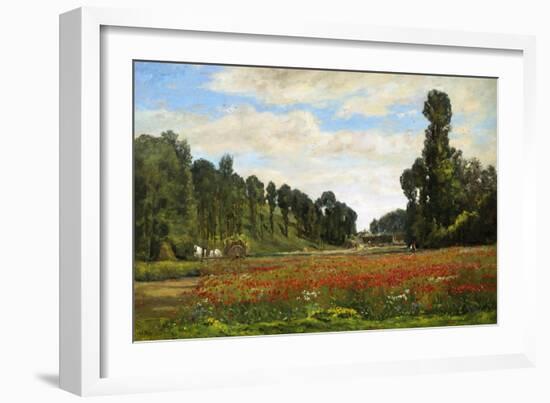 The Poppy Field-Hippolyte Camille Delpy-Framed Giclee Print