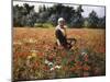 The Poppy Field-George Hitchcock-Mounted Giclee Print