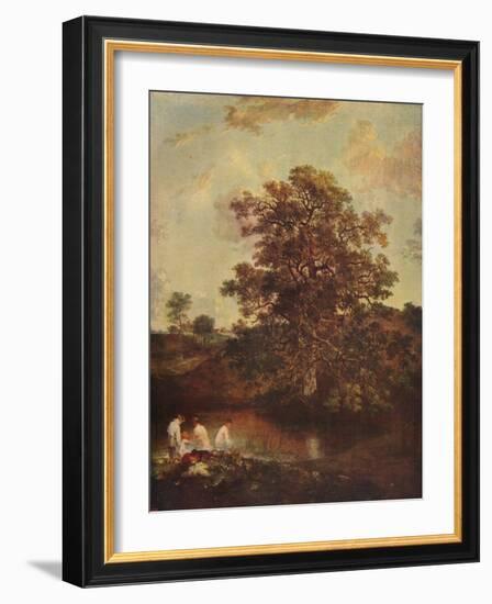 'The Poringland Oak', c1818-1820, (c1915)-John Crome-Framed Giclee Print