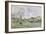 The Port at Honfleur, 1896-Eugène Boudin-Framed Giclee Print