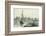 The Port at Touques-Claude Monet-Framed Premium Giclee Print