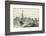 The Port at Touques-Claude Monet-Framed Premium Giclee Print