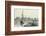 The Port at Touques-Claude Monet-Framed Premium Giclee Print