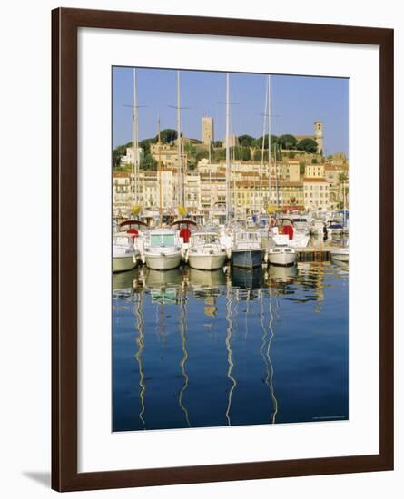 The Port, Cannes, Cote d'Azur, Provence, France-J P De Manne-Framed Photographic Print