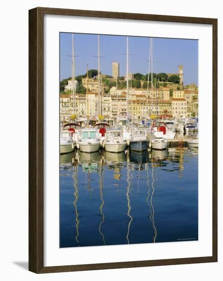 The Port, Cannes, Cote d'Azur, Provence, France-J P De Manne-Framed Photographic Print