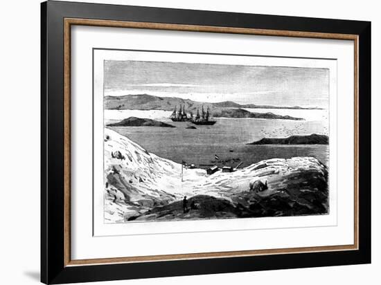 The Port of Angra Pequena, Namibia, 19th Century-null-Framed Giclee Print