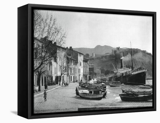 The Port of Cassis, France, 1937-Martin Hurlimann-Framed Premier Image Canvas