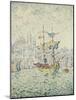 The Port of Constantinople; Le Port de Constantinople, 1907-Paul Signac-Mounted Giclee Print