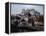 The Port of Cordelieres and Castle Loches, 1891-Emmanuel Lansyer-Framed Premier Image Canvas