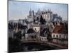 The Port of Cordelieres and Castle Loches, 1891-Emmanuel Lansyer-Mounted Giclee Print