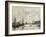 The Port of Le Havre (Dock of La Barre)-Eugène Boudin-Framed Giclee Print