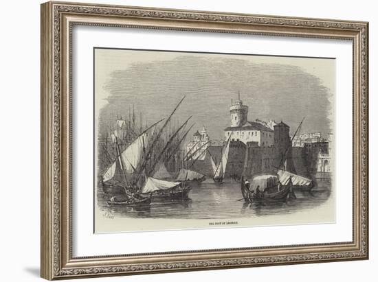 The Port of Leghorn-Samuel Read-Framed Giclee Print