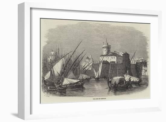 The Port of Leghorn-Samuel Read-Framed Giclee Print