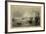 The Port of London-William Henry Bartlett-Framed Art Print