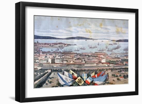 The Port of Toulon, 1893-Henri Meyer-Framed Giclee Print