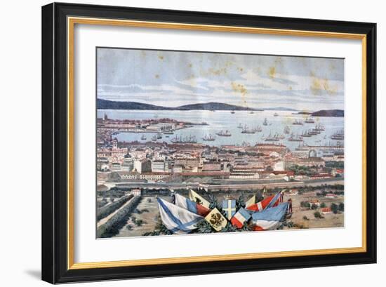 The Port of Toulon, 1893-Henri Meyer-Framed Giclee Print