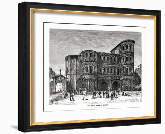 The Porta Nigra, Trier, Germany, 1879-L Avenet-Framed Giclee Print