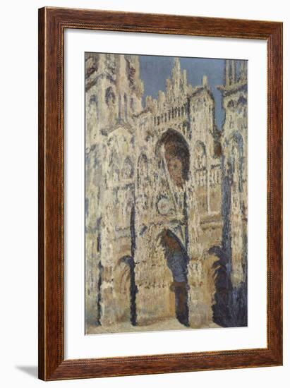 The Portal and the Tour d’Albane in the Sunlight, 1984-Claude Monet-Framed Art Print