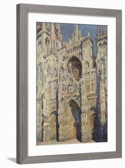 The Portal and the Tour d’Albane in the Sunlight, 1984-Claude Monet-Framed Art Print