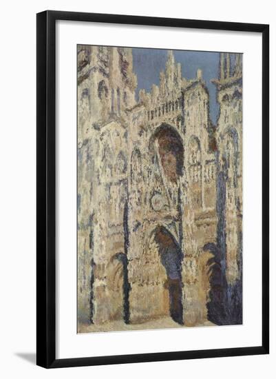 The Portal and the Tour d’Albane in the Sunlight, 1984-Claude Monet-Framed Art Print