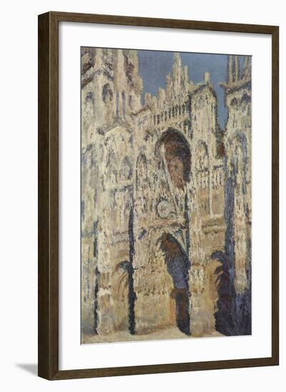 The Portal and the Tour d’Albane in the Sunlight, 1984-Claude Monet-Framed Art Print