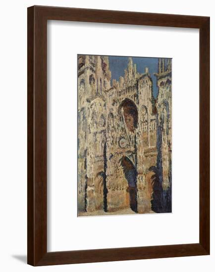 The Portal and the Tour d'Albane in the Sunlight, c.1984-Claude Monet-Framed Art Print