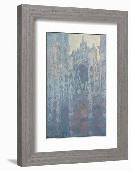 The Portal of Rouen Cathedral in Morning Light, 1894-Claude Monet-Framed Art Print