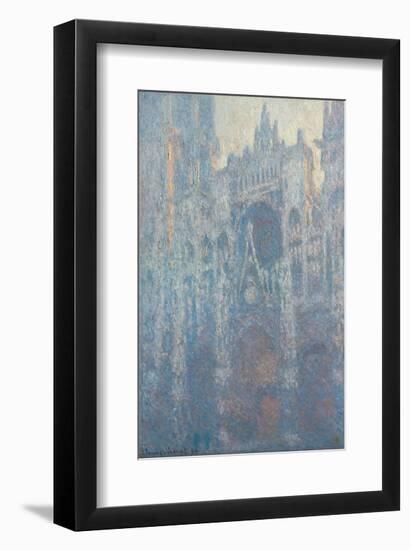 The Portal of Rouen Cathedral in Morning Light, 1894-Claude Monet-Framed Art Print