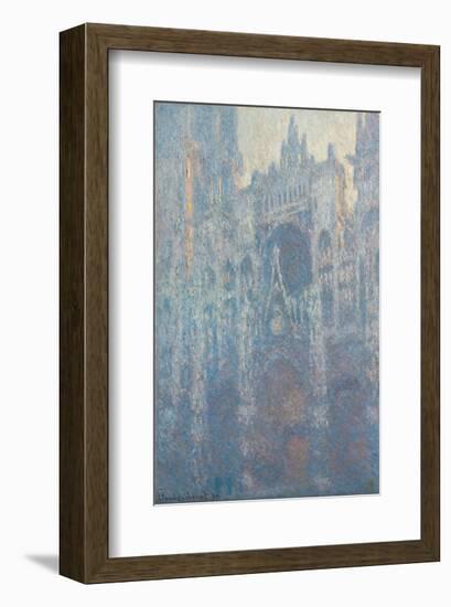 The Portal of Rouen Cathedral in Morning Light, 1894-Claude Monet-Framed Art Print