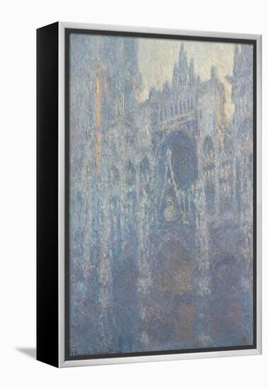 The Portal of Rouen Cathedral in Morning Light, 1894-Claude Monet-Framed Premier Image Canvas