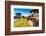 The Portico of the Sloping Roof, Ostia Antica archaeological site, Ostia, Rome province-Nico Tondini-Framed Photographic Print