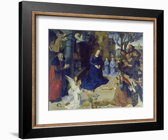 The Portinari Altarpiece. Central Panel: the Adoration of the Shepherds-Hugo van der Goes-Framed Giclee Print