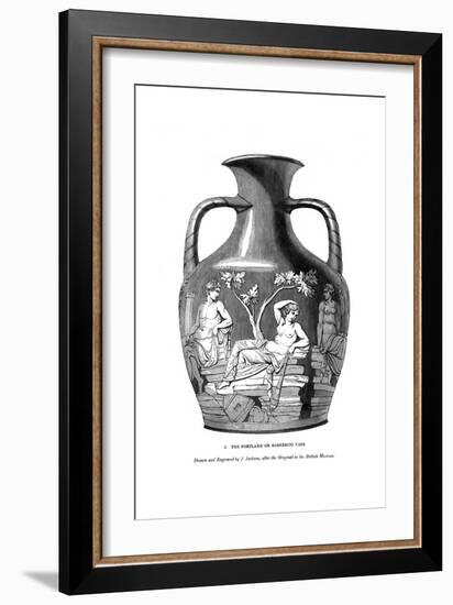 The Portland or Barberini Vase, 1843-J Jackson-Framed Giclee Print