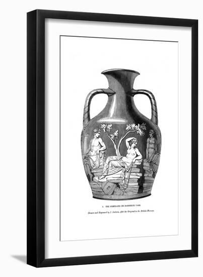 The Portland or Barberini Vase, 1843-J Jackson-Framed Giclee Print