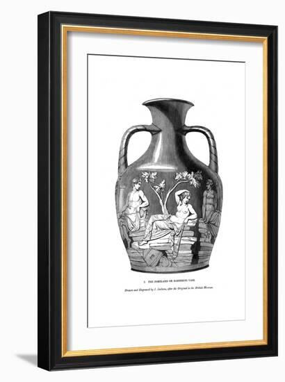 The Portland or Barberini Vase, 1843-J Jackson-Framed Giclee Print