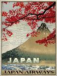 Vintage Travel Japan-The Portmanteau Collection-Framed Giclee Print
