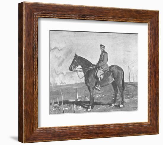 The Portrait of Warrior-Sir Alfred Munnings-Framed Premium Giclee Print