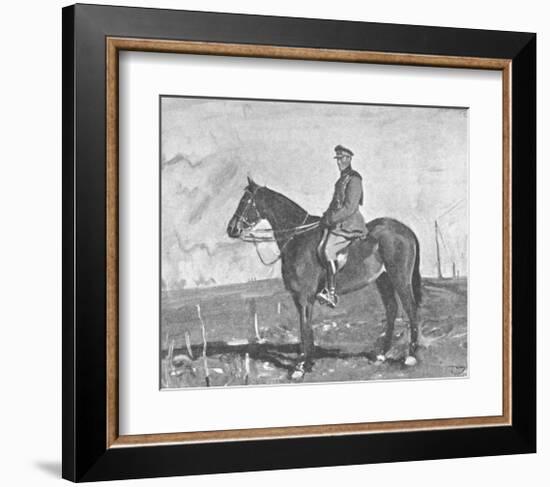 The Portrait of Warrior-Sir Alfred Munnings-Framed Premium Giclee Print