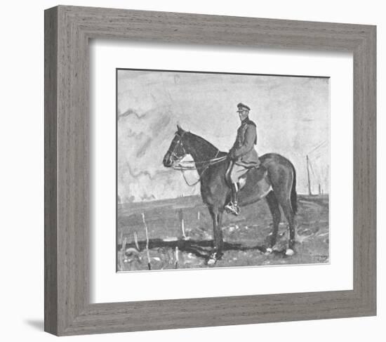 The Portrait of Warrior-Sir Alfred Munnings-Framed Premium Giclee Print