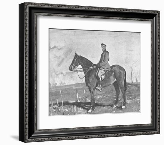 The Portrait of Warrior-Sir Alfred Munnings-Framed Premium Giclee Print