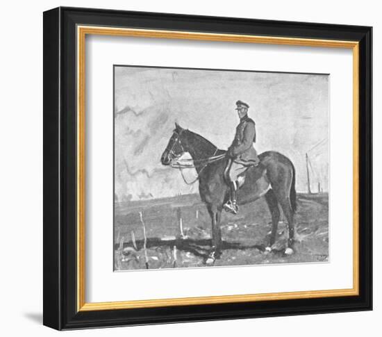 The Portrait of Warrior-Sir Alfred Munnings-Framed Premium Giclee Print