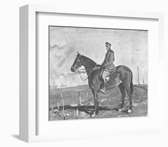 The Portrait of Warrior-Sir Alfred Munnings-Framed Premium Giclee Print