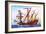 The Portuguese Caravel-English School-Framed Giclee Print