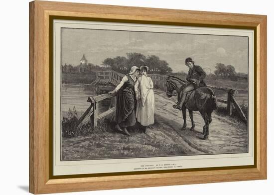 The Post-Boy-Philip Richard Morris-Framed Premier Image Canvas