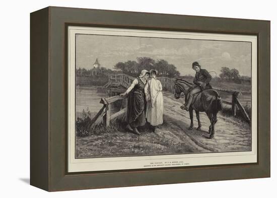 The Post-Boy-Philip Richard Morris-Framed Premier Image Canvas