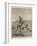 The Post of the Desert-Emile Jean Horace Vernet-Framed Giclee Print