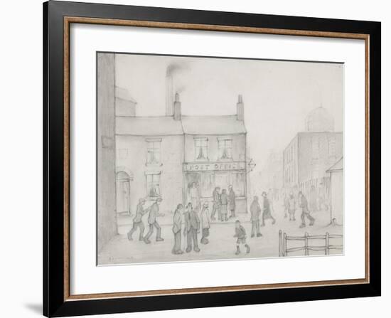 The Post Office, 1926-Laurence Stephen Lowry-Framed Premium Giclee Print